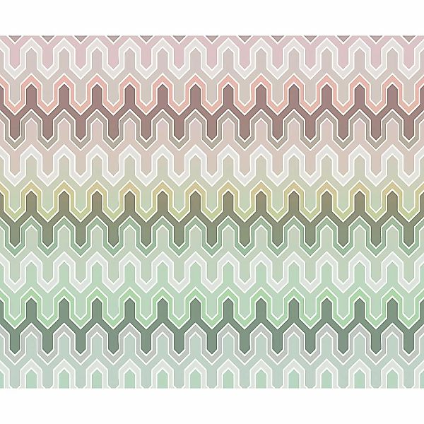 Komar Vliestapete Aquarel-Field 300 cm x 250 cm Pastellrosa günstig online kaufen