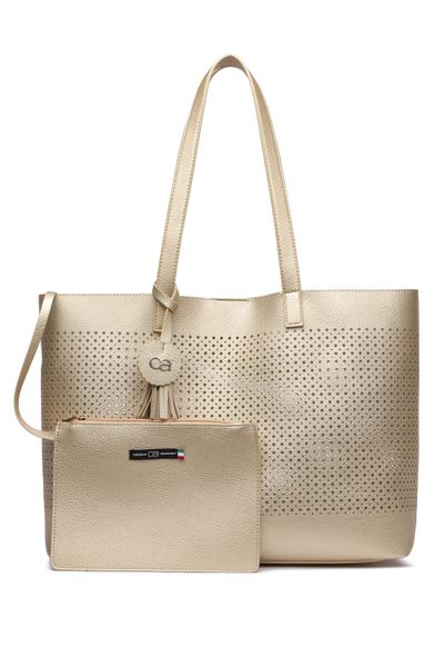COLLEZIONE ALESSANDRO Schultertasche "Glam" mit Lochstanzung günstig online kaufen