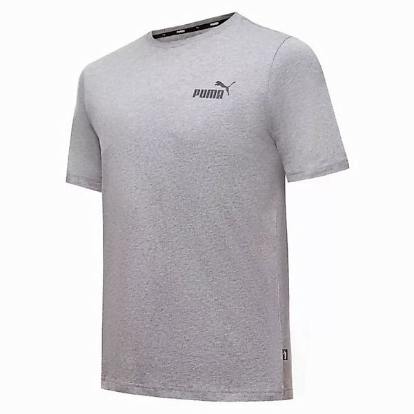 PUMA T-Shirt Herren T-Shirt - ESS Small Logo Tee, Rundhals, (Packung, 1er P günstig online kaufen