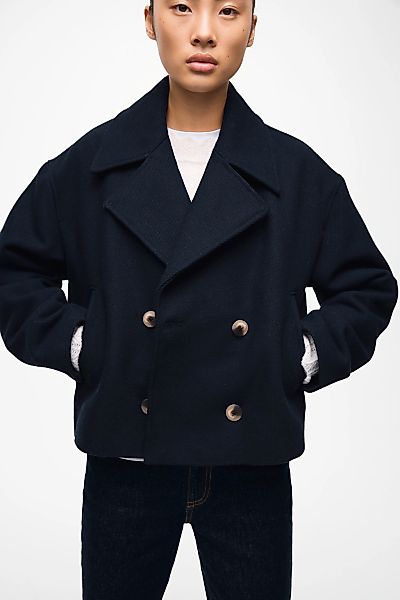 Vila Kurzjacke "VIKAMINA L/S V-NECK JACKET - NOOS" günstig online kaufen