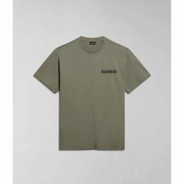 Napapijri  T-Shirts & Poloshirts S-GOUIN NP0A4HTQ-GAE GREEN LICHEN günstig online kaufen