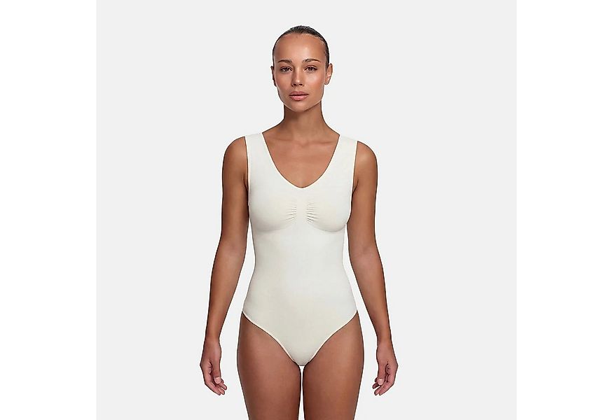 Creamy Fabrics Miederbody Tank Bodysuit Sculpting Shapewear mit String-Ligh günstig online kaufen