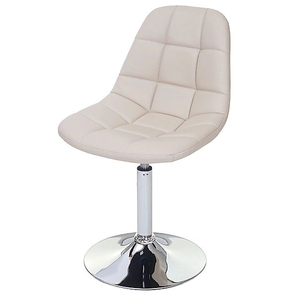 MCW Esszimmerstuhl A60 2er-Set Kunstleder Creme günstig online kaufen