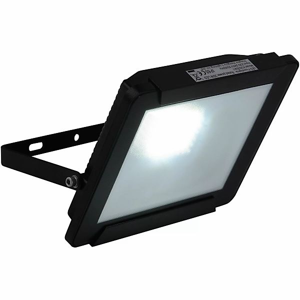 Näve LED-Außenleuchte Strahler 30 W Schwarz mit Sensor günstig online kaufen