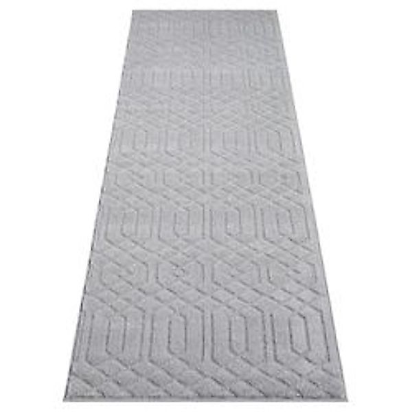 payé Teppich Esso 38 Hochflor 80x300 cm Grau günstig online kaufen