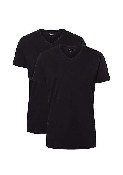 Camano T-Shirt "comfort", (2er Pack), mit Rundhalsausschnitt günstig online kaufen