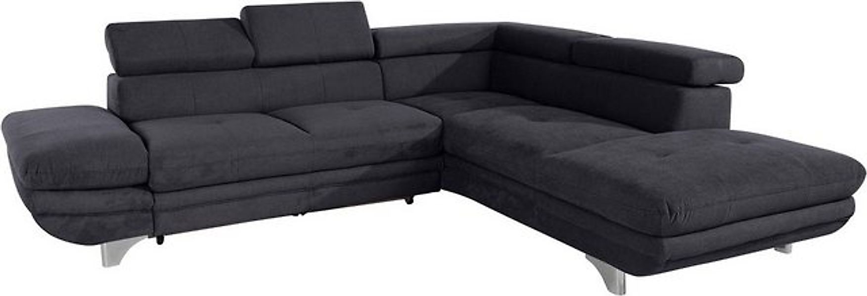 COTTA Ecksofa "Enterprise L-Form", mit Arm- & Kopfteilverstellung, wahlweis günstig online kaufen