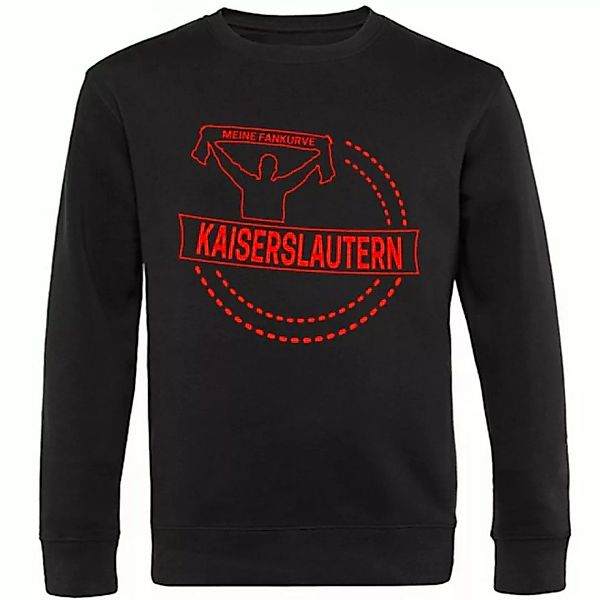 multifanshop Sweatshirt Kaiserslautern - Meine Fankurve - Pullover günstig online kaufen