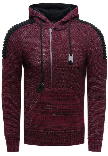 Rusty Neal Kapuzensweatshirt Knitwear mit praktischem günstig online kaufen