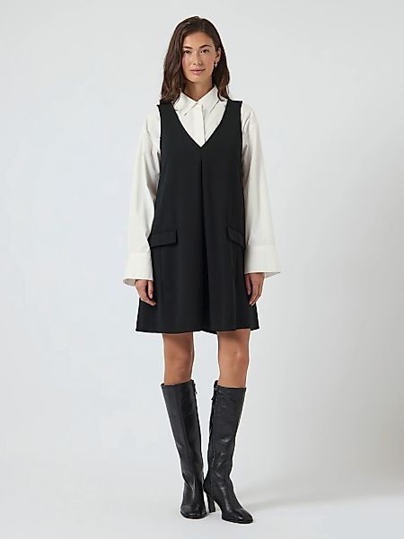 Y.A.S Minikleid "YASMALEA SL WIDE DRESS S. NOOS" Pattentaschen Kunstfaser m günstig online kaufen