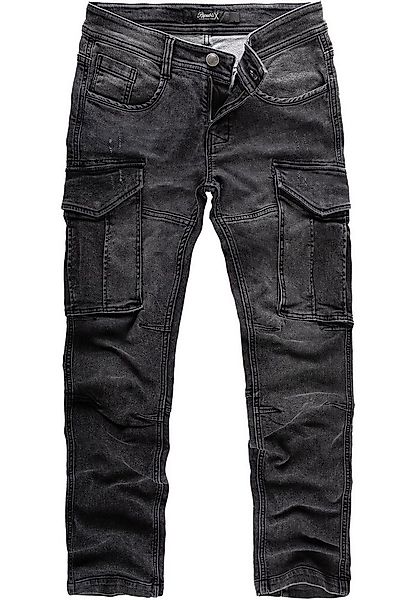 REPUBLIX Cargohose DAWSON Herren Sweathose in Stretch Denim Jeans günstig online kaufen