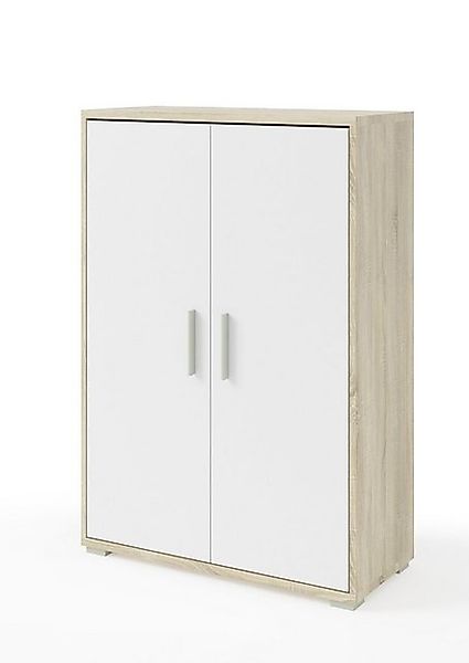 PREISBRECHER Aktenschrank Clermont (BxHxT: 79,1x114x35 cm) in Sonoma/Eiche günstig online kaufen