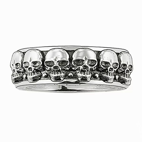 THOMAS SABO Silberring Silber- Totenköpfe günstig online kaufen