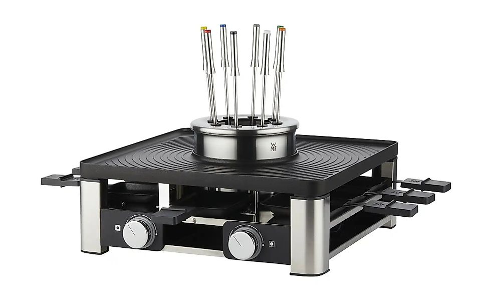 WMF Raclette-Grill-Fondue  Lumero Gourmet ¦ schwarz ¦ Maße (cm): B: 19,5 H: günstig online kaufen