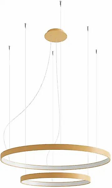 SOLLUX lighting Kronleuchter »RIO«, 1 flammig, Leuchtmittel LED-Modul   LED günstig online kaufen