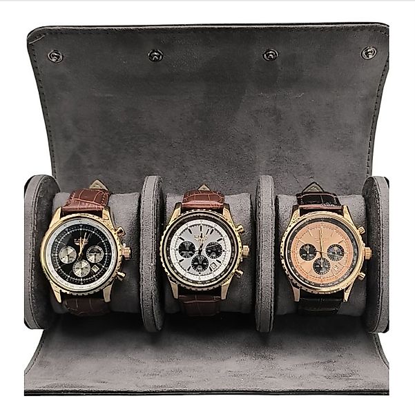 Tidy Quarzuhr Geschenkset Uhrenrolle inkl 3x günstig online kaufen