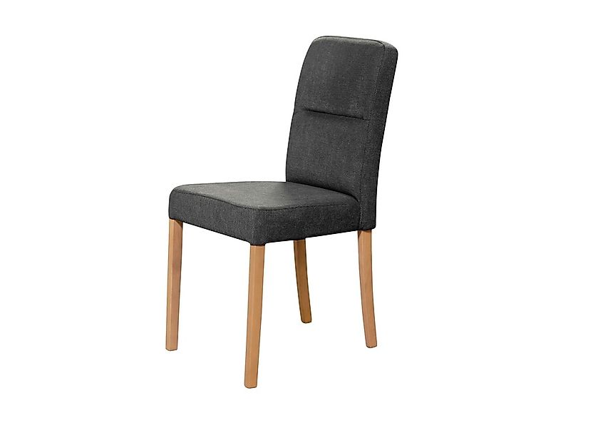 Home affaire 4-Fußstuhl »Laros«, (Set), Microfaser, Massivholzgestell günstig online kaufen