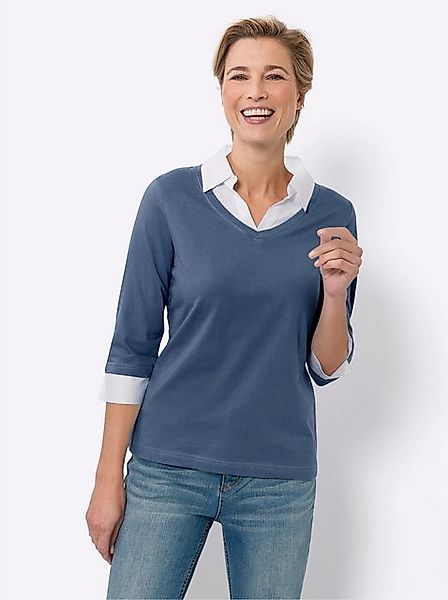 Sieh an! T-Shirt 2-in-1-Shirt günstig online kaufen
