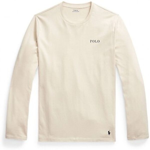 Polo Ralph Lauren  T-Shirts & Poloshirts Beiges Langarm-T-Shirt günstig online kaufen