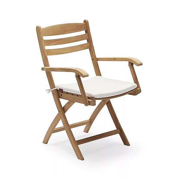 Skagerak - Sitzkissen für Selandia Armlehnstuhl - weiß/LxBxH 42x42x3cm günstig online kaufen