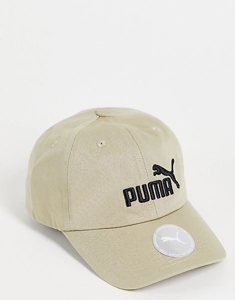 Puma – Essentials – Kappe in Beige-Neutral günstig online kaufen