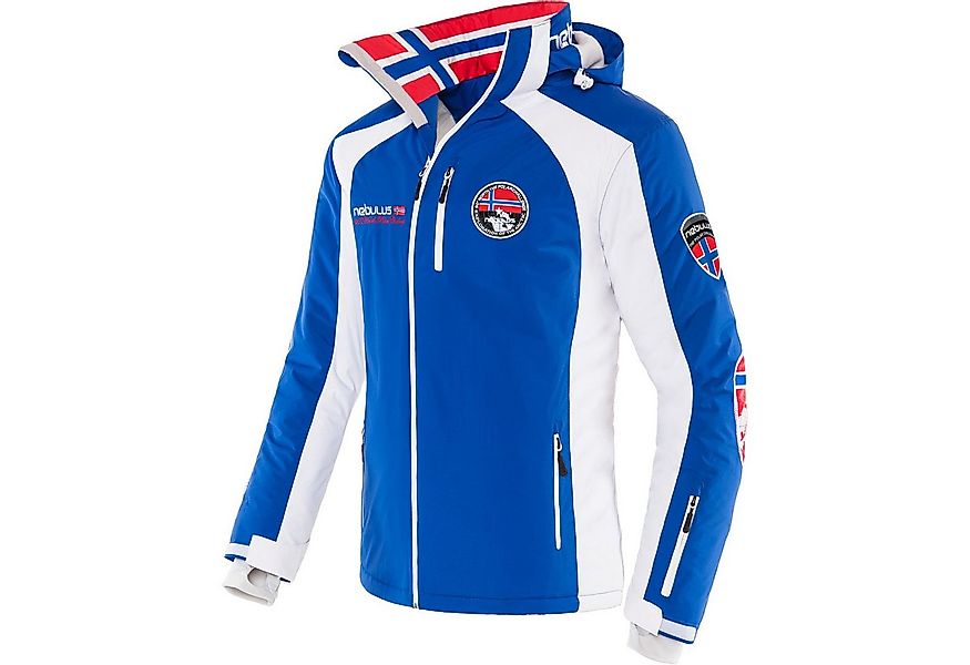 Nebulus Skijacke MAESTRO SKI, Q1155 / Herren, blau-weiß, XL günstig online kaufen