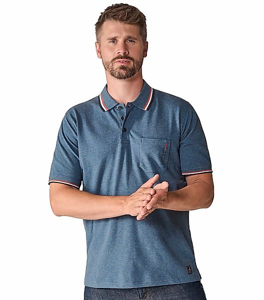 CASAMODA Poloshirt "CASAMODA Polo-Shirt uni" günstig online kaufen