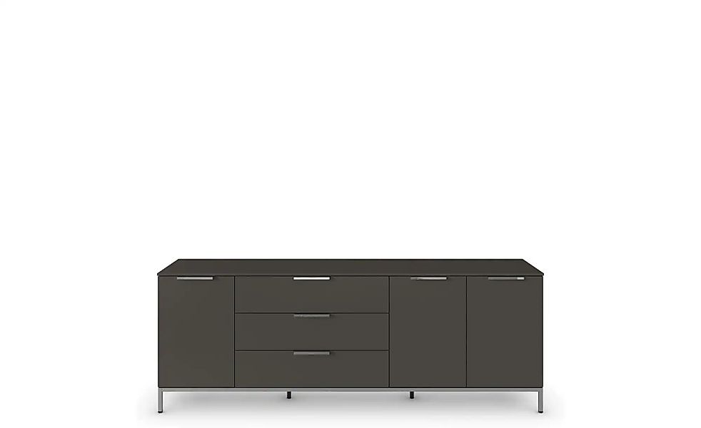 Sideboard  Frome ¦ schwarz ¦ Maße (cm): B: 199 H: 72 Kommoden & Sideboards günstig online kaufen
