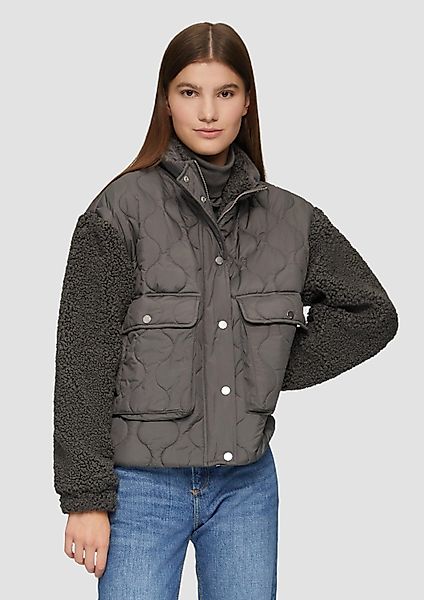 QS Funktionsjacke Outdoor-Jacke Jacke im Fabricmix günstig online kaufen