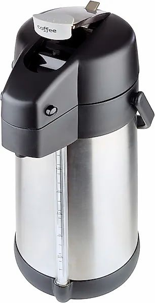 APS Isolierkanne »Premium« 3 l Pumpmechanismus, Edelstahl/Kunststoff günstig online kaufen