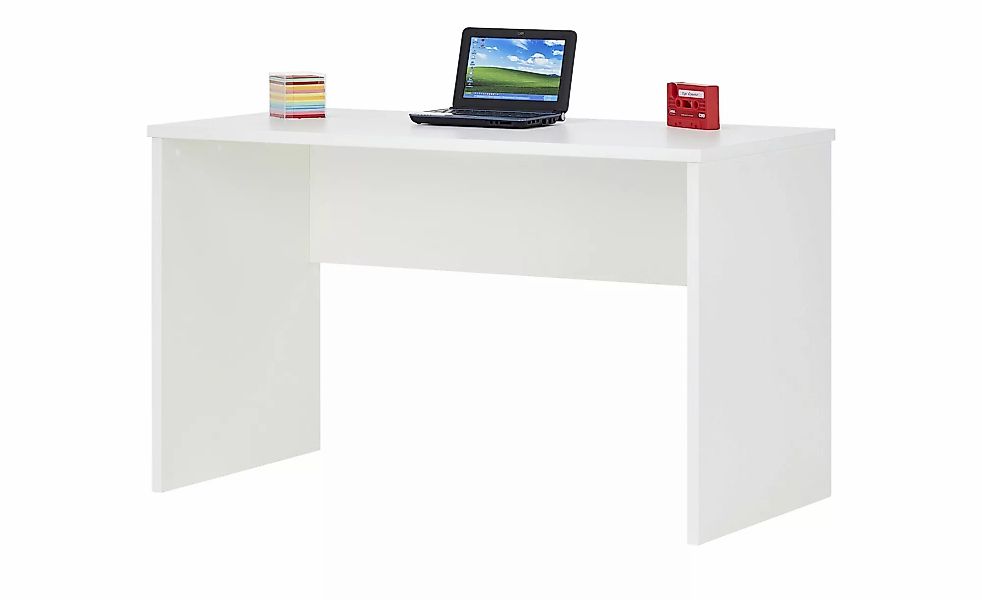 pinio Schreibtisch  Soe ¦ weiß ¦ Maße (cm): B: 125 H: 75 T: 65.0 Kindermöbe günstig online kaufen