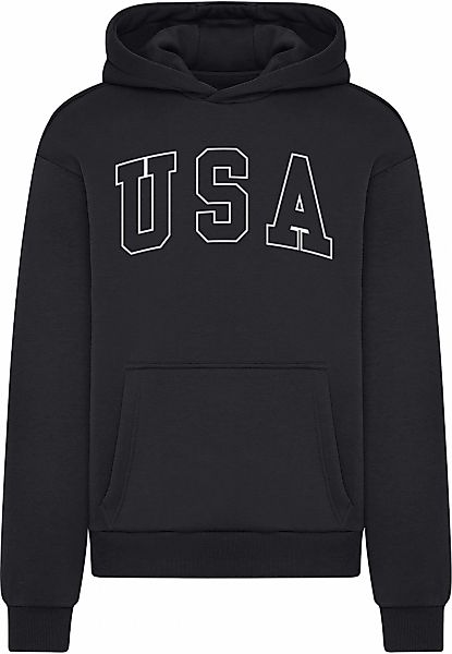 MisterTee Kapuzensweatshirt "MisterTee USA Fluffy Hoody", 1 Stk. günstig online kaufen