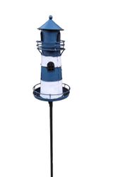 Deko-Impression Gartenstecker Leuchtturm Gartenstab Gartenstecker Windlicht günstig online kaufen