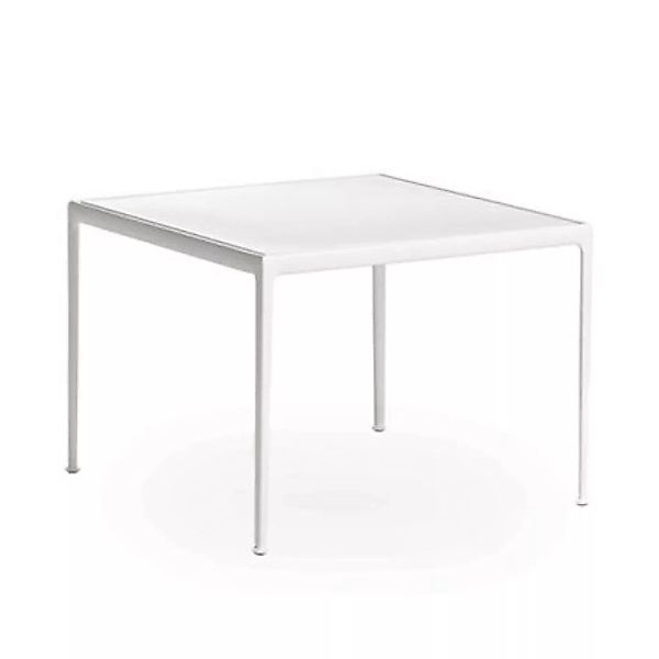 Knoll International - 1966 Richard Schultz Tisch 96.5 x 96.5cm - weiß/H 72 günstig online kaufen