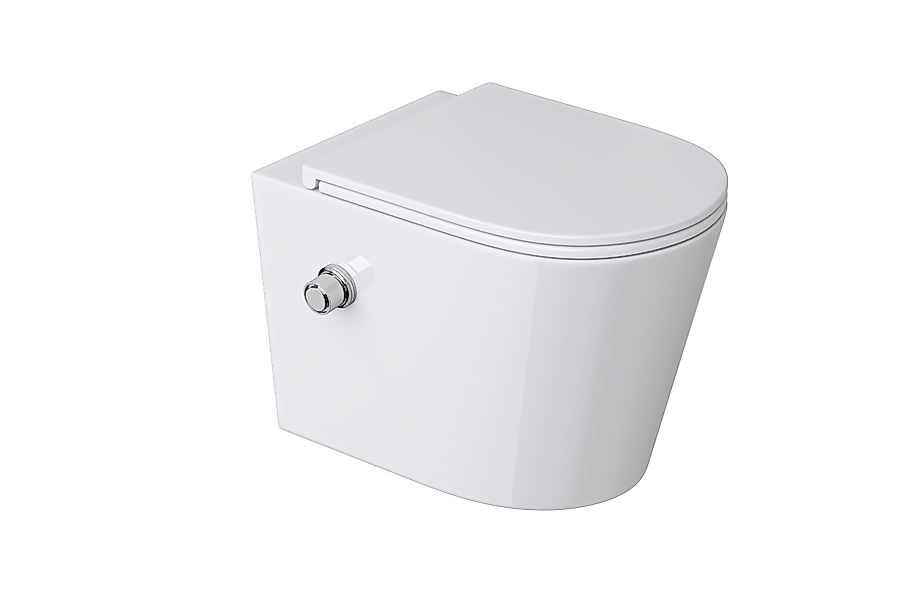 doporro Tiefspül-WC Hänge WC Spülrandlos Wand-WC günstig online kaufen