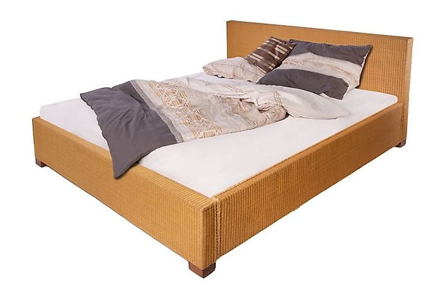 SAM® Massivholzbett Ariana, Doppelbett aus geflochtenem günstig online kaufen