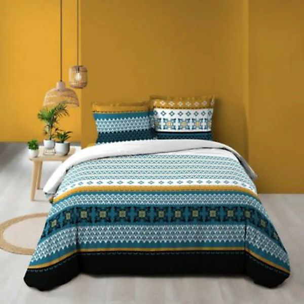 dynamic24 3tlg. Bettwäsche 240x220cm Übergröße Bettdecke Bettbezug Kissenbe günstig online kaufen