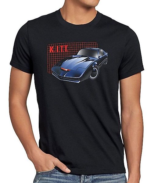 style3 T-Shirt K.I.T.T. michael knight rider 2000 black trans am tv günstig online kaufen