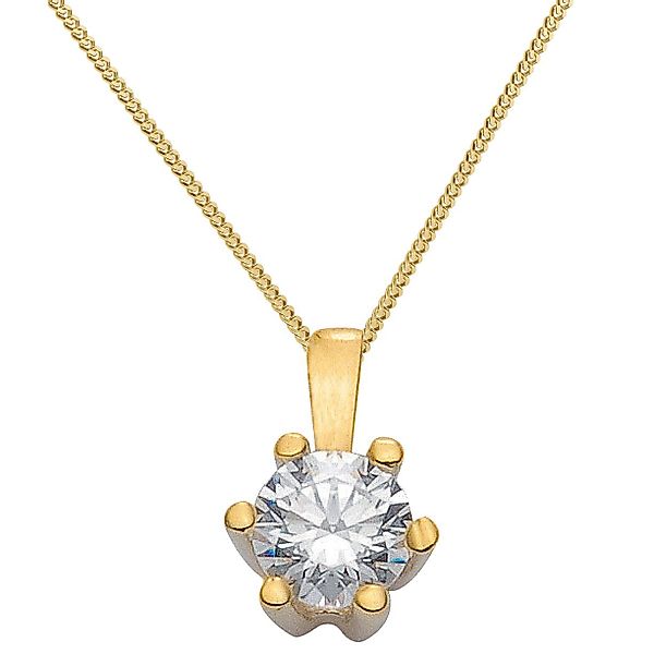 HOPLO Anhänger Set Anhänger mit Zirkonia günstig online kaufen
