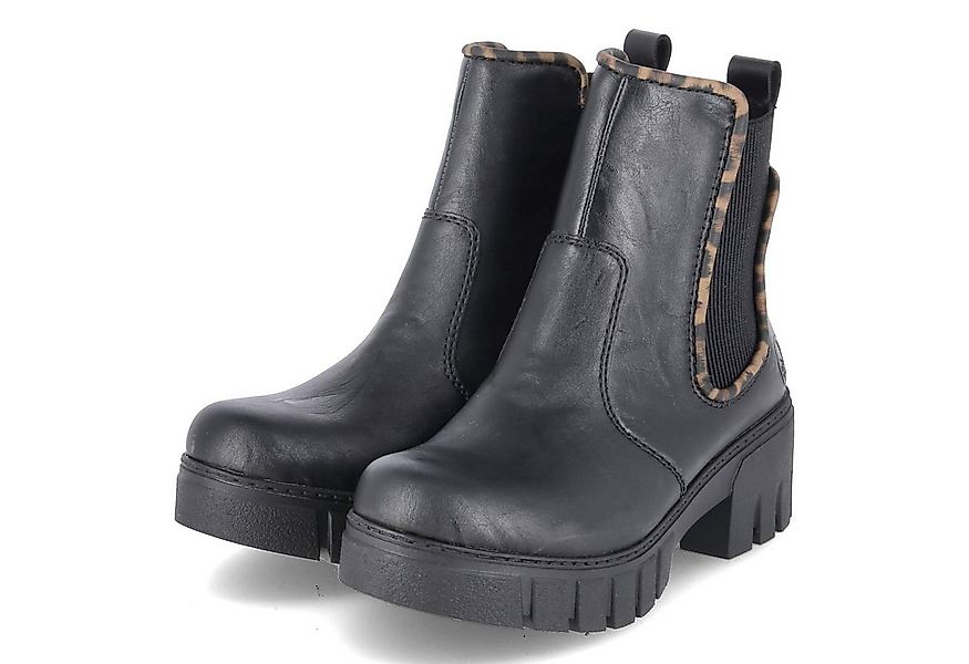 Rieker Rieker 74562-00 Damen Synthetik schwarz Schlupfstiefel günstig online kaufen