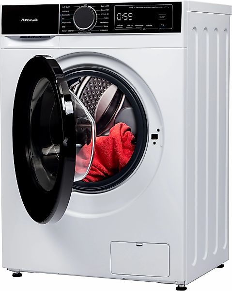 Hanseatic Waschmaschine »HWMA814B«, 8,0 kg, 1400 U/min, Schnellwaschprogram günstig online kaufen