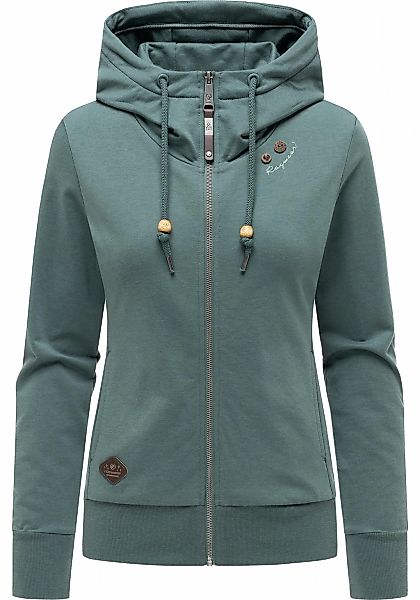 Ragwear Kapuzensweatjacke "Paya Intl." sportlicher Damen Kapuzensweater mit günstig online kaufen