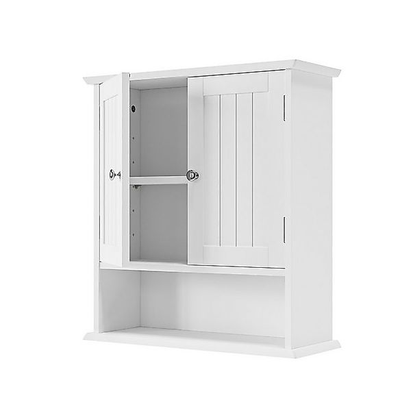 Gotagee Medizinschrank Badezimmerschrank Wandschränke Doppeltüren Schließfä günstig online kaufen
