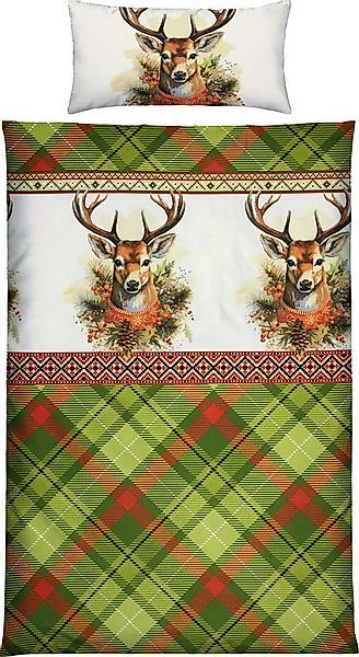 REDBEST Bettwäsche Bettwäsche, Biber, Flanell Karo günstig online kaufen