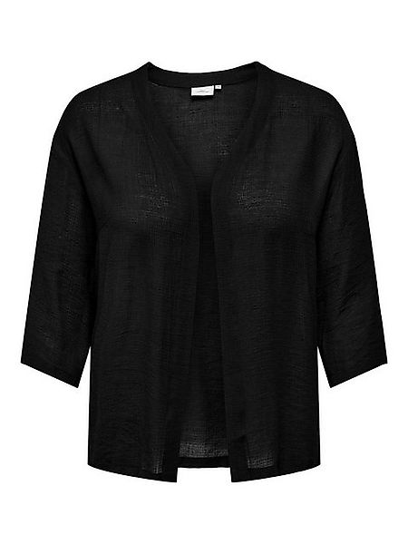 ONLY CARMAKOMA Cardigan Eleganter Schnitt mit 3/4-Ärmeln und V-Ausschnitt C günstig online kaufen