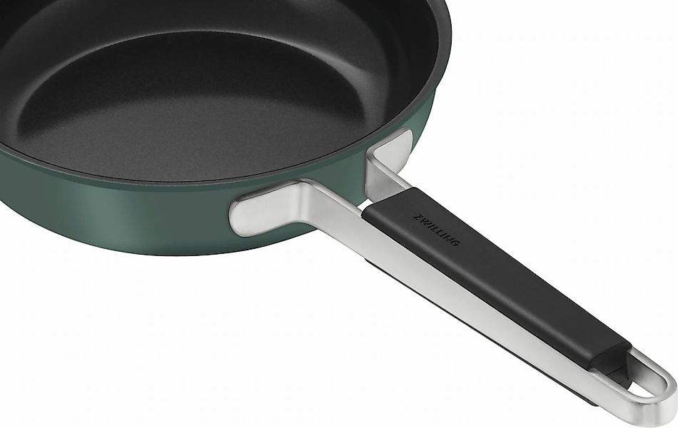 Zwilling Bratpfanne »Pure« Edelstahl 18/10 1 Stk. tlg. Keramikbeschichtung, günstig online kaufen