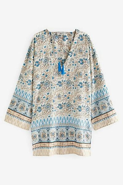 Next Strandkleid Kaftan-Kleid mit kurzen Ärmeln (1-tlg) günstig online kaufen