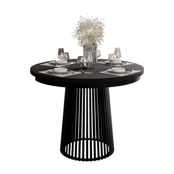 Lookway Esstisch ELYA Rund Ausziehbarer Tisch günstig online kaufen