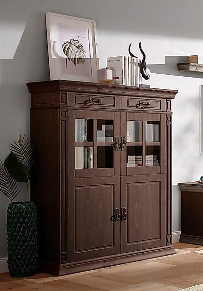 Home affaire Highboard Vinales, Vitrine, Breite günstig online kaufen