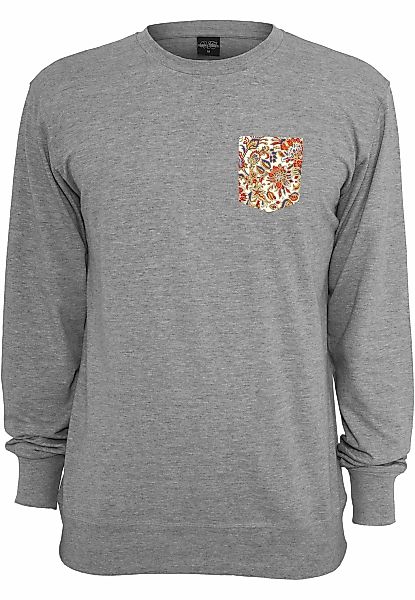 URBAN CLASSICS Rundhalspullover "Urban Classics Herren Contrast Pocket Crew günstig online kaufen